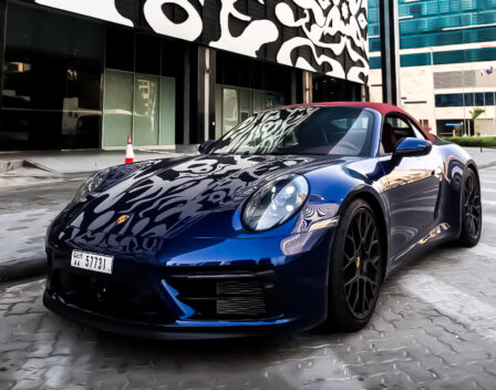 اجاره پورشه 911 کاررا در دبی